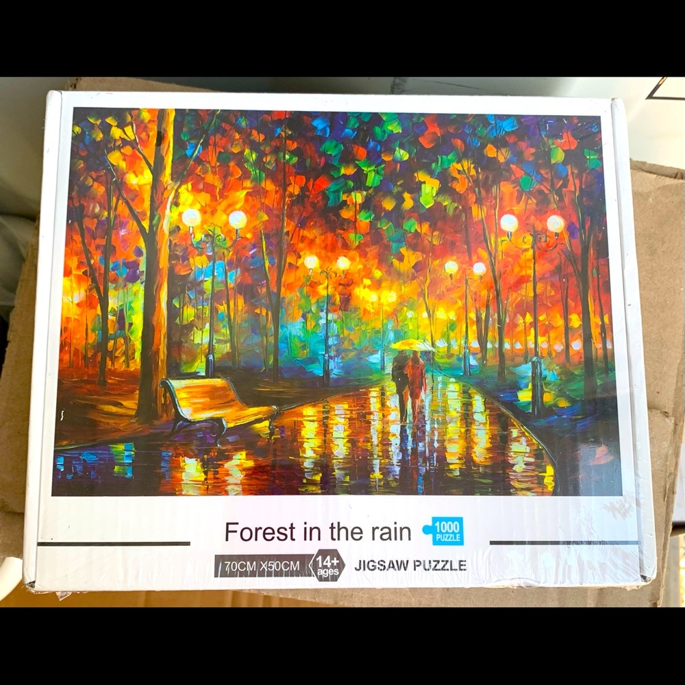 🧩🎉Forest In The Rain Puzzle🧩🎉